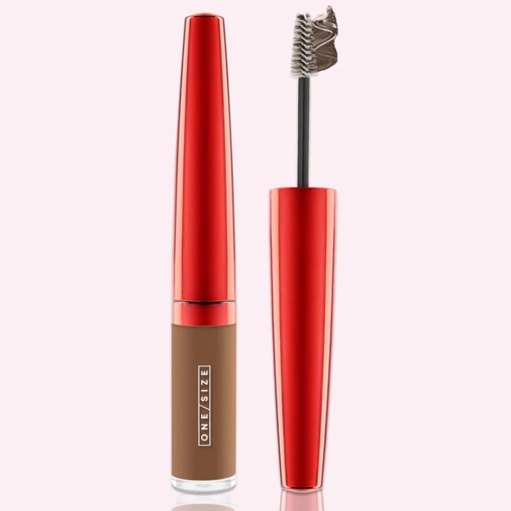 💎 ONE/SJZE Medium Brown BROWKIKI TINTED NOURISHING BROW GEL Full-Size New